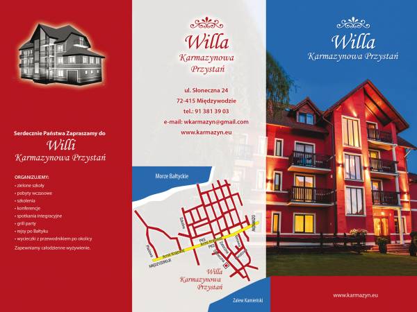 Willa Karmazynowa Przystań