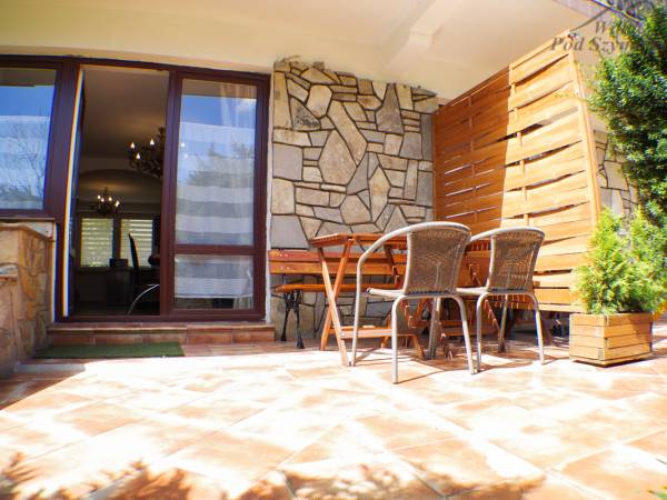 Taras ziemny apartament numer 3