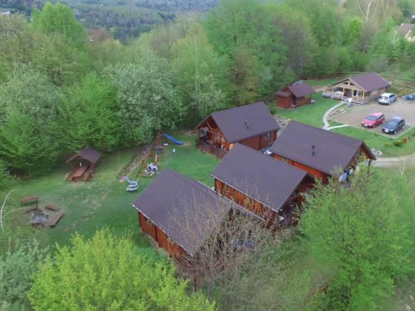 Nasze podwórko z góry