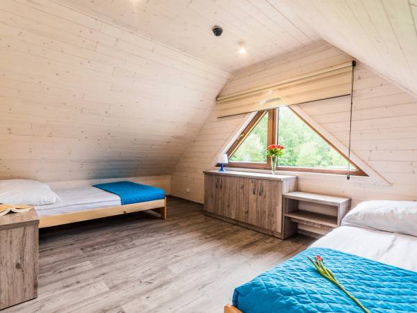 sypialnia 4 osobowa duży domek