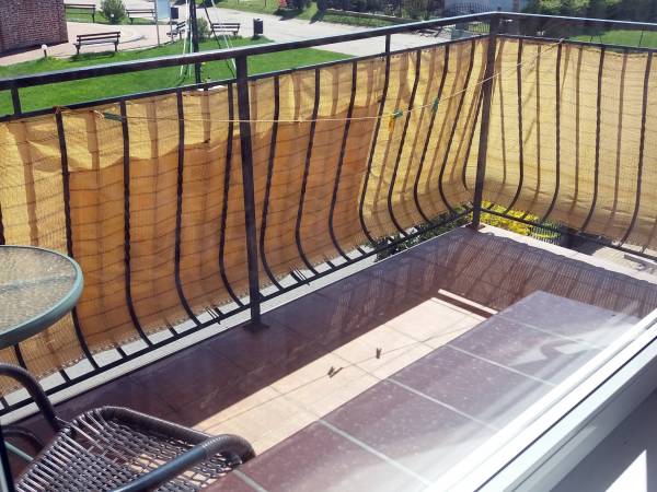 balkon pokoju studio