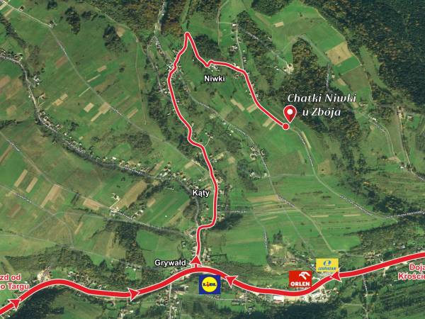 Chatki Niwki u Zbója