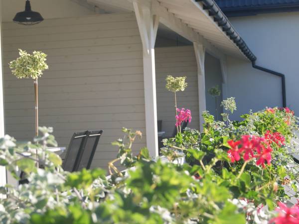 Taras(apartament: salon+dwie sypialnie)