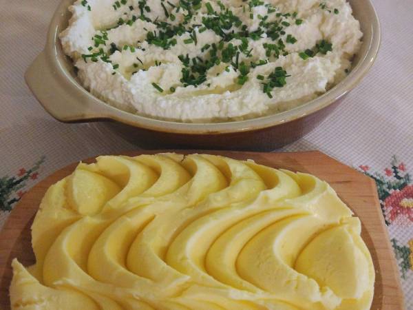 swojski ser i masło