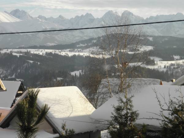 Widok z okna z pokoju nr 1