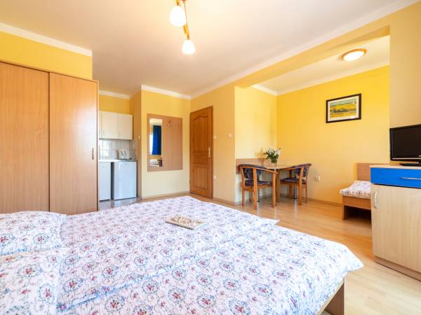 Pokoj 3-os. z aneksem kuchennym.