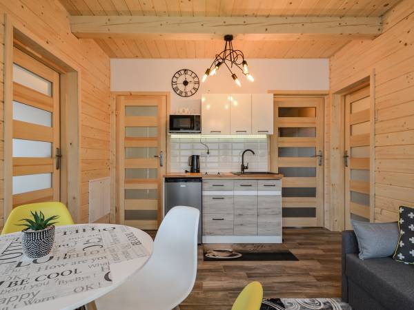 Apartament I - salon z aneksem