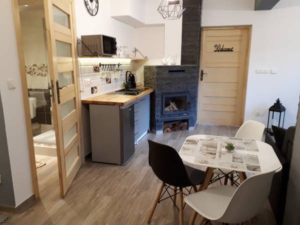 Apartament kominkowy