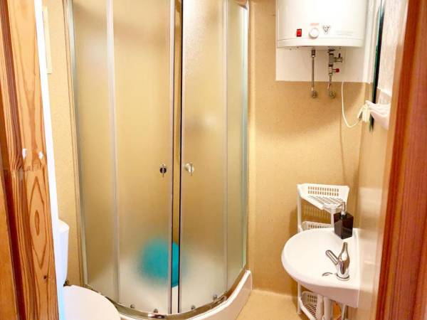 Łazienka w domku letniskowym