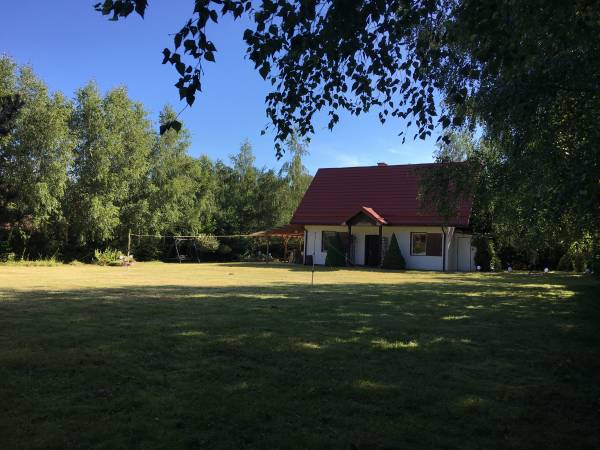 Dom letniskowy nad jeziorem Ruda Woda