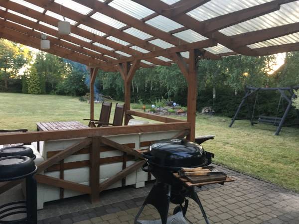 Dom letniskowy nad jeziorem Ruda Woda