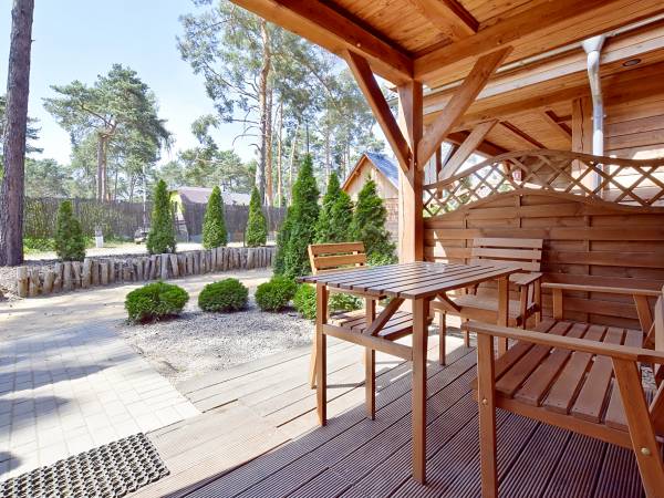 Domek drewniany standard 4-5 os. 