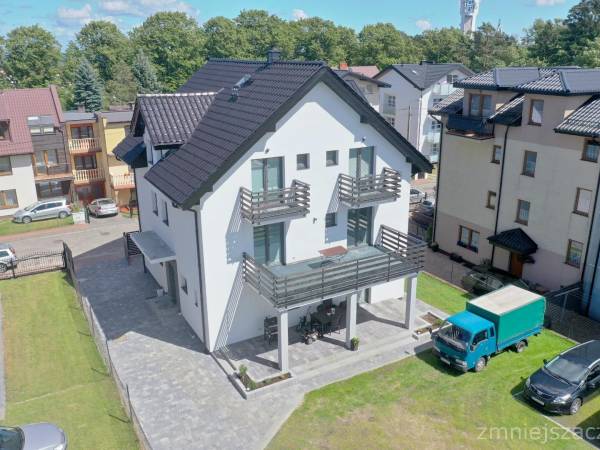 widok budynku od strony podwórka