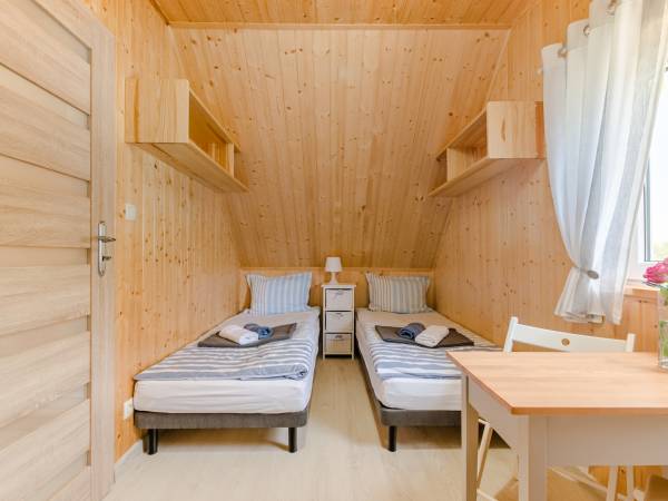 sypialnia 4 osobowa w domku 12 osobowym