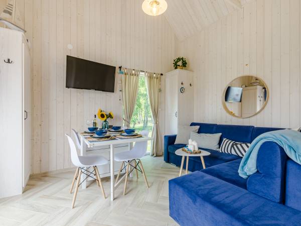 salon w domku 8 osobowym