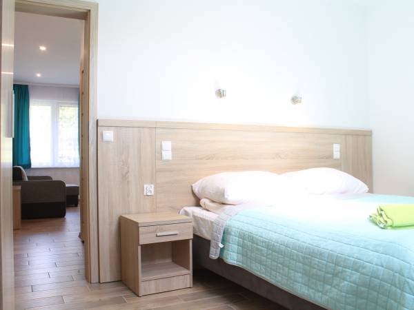 sypialnia - apartament ul. Warszawska