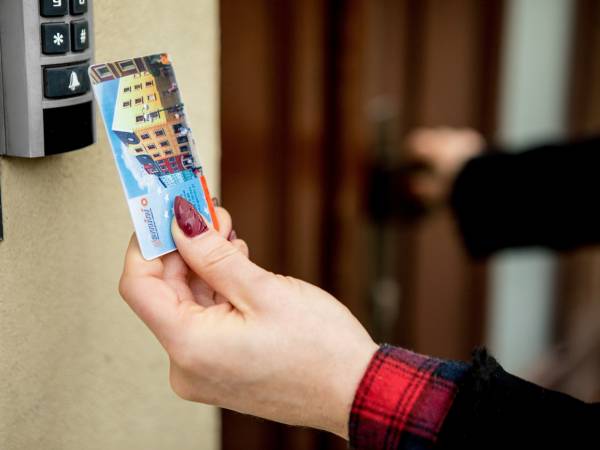 Apartamenty -wejście