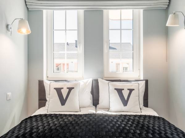 Sypialnia w apartamencie