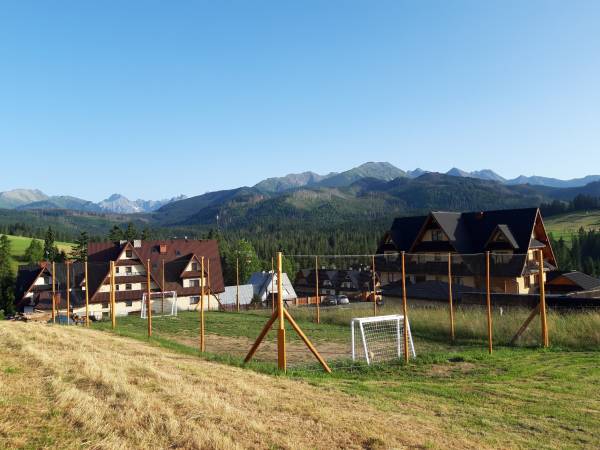 BOISKO SPORTOWE Z WIDOKIEM NA TATRY:)