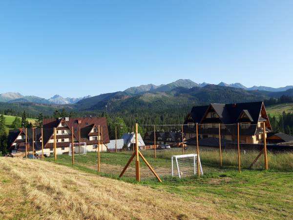 BOISKO SPORTOWE Z WIDOKIEM NA TATRY;)