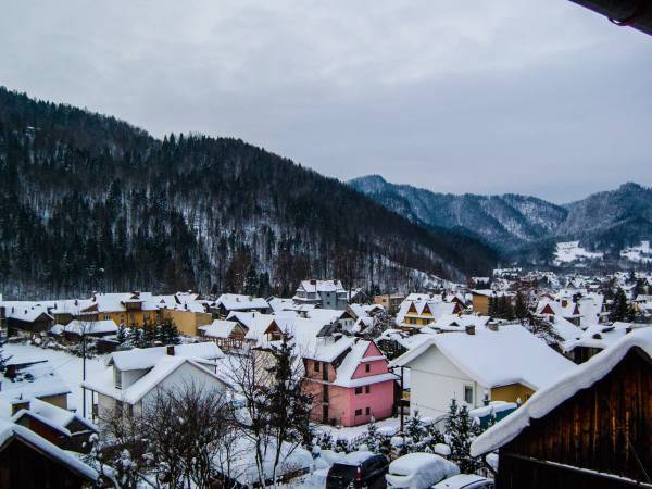 Widok z balkonu II piętro