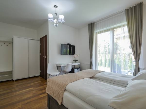 Pokój 3 - taras ogród