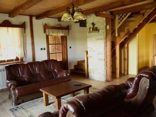 Potem relaks w salonie przed