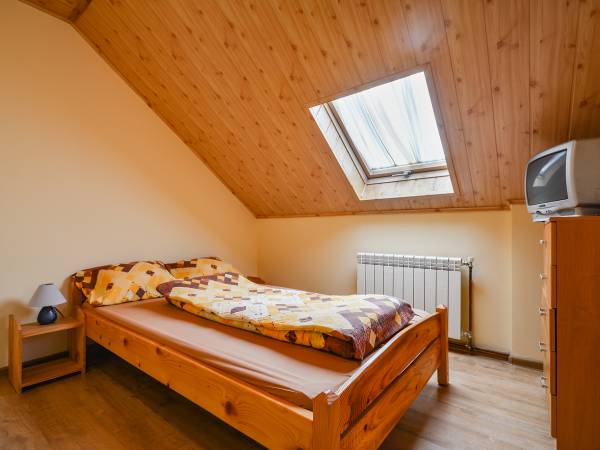 Pokój 2 osobowy z łóżkiem małżeńskim i łazienką Segment-B