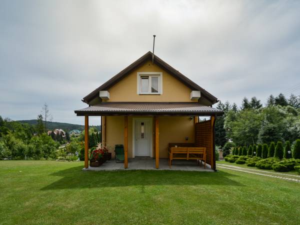 Domek murowany ogrzewany