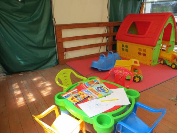 kącik do rysowania dla dzieci