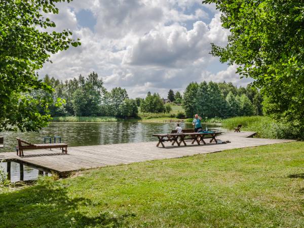 Domki oraz pokoje nad jeziorem Boksze na Suwalszczyźnie