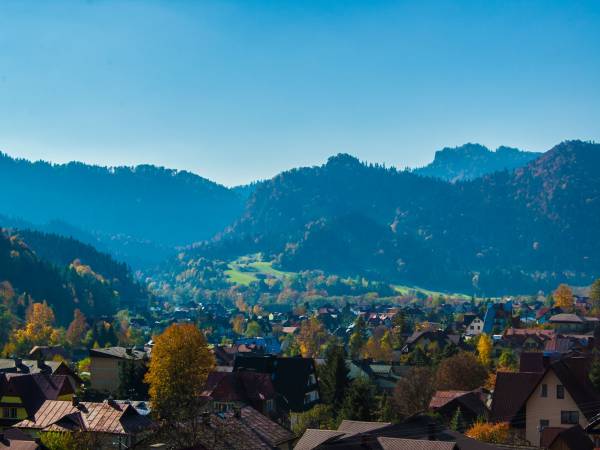 Widok z balkonu II piętro