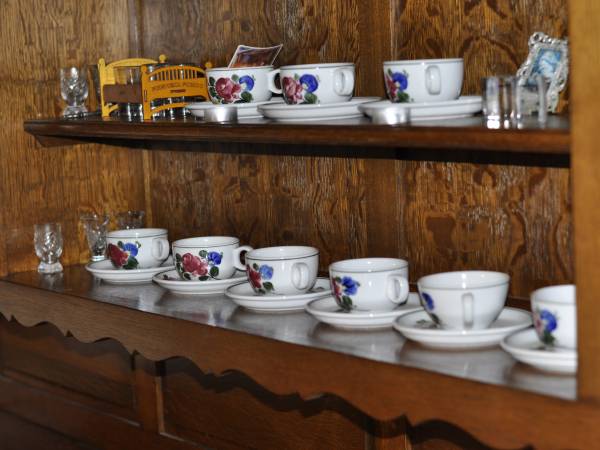 Drewniany domek z piernika