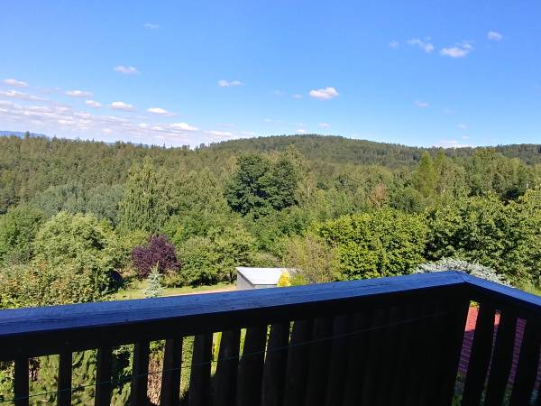 Widok z balkonu Bawarki