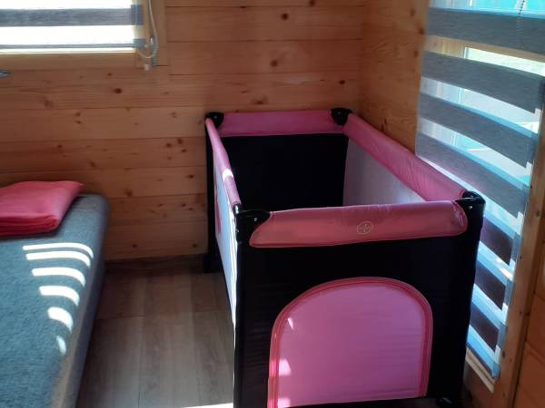 Sypialnia w domku nr 1