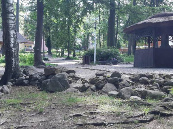 Park miejski, bezpośrednie sąsiedztwo ul Nadrzeczna