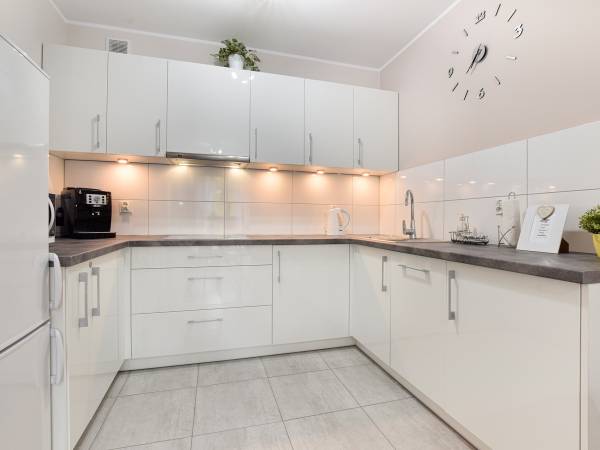 Pastelowy - aneks kuchenny