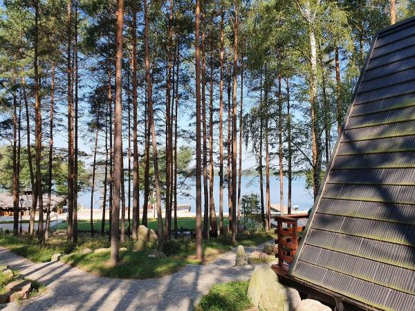 Widok z domku BRDA LUX