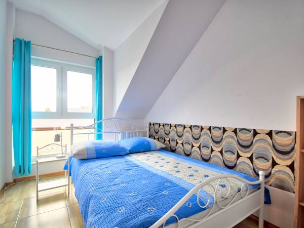 Sypialnia w apartamencie