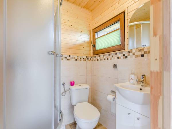 Domek 2 osobowy łazienka