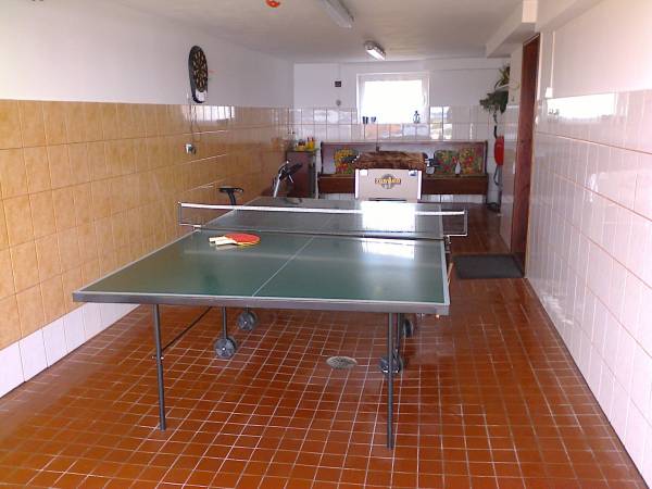 stół do tenisa, piłkarzyki, dart