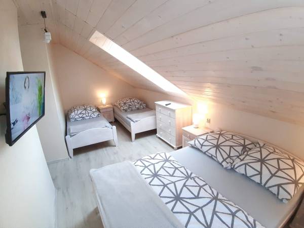 Sypialnia w Apartamencie nr 2A