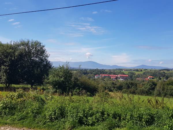 widok z przed naszego domu