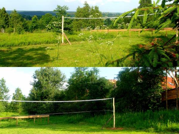 Nasze łąki, boisko