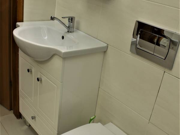 Łazienka widok z okna 