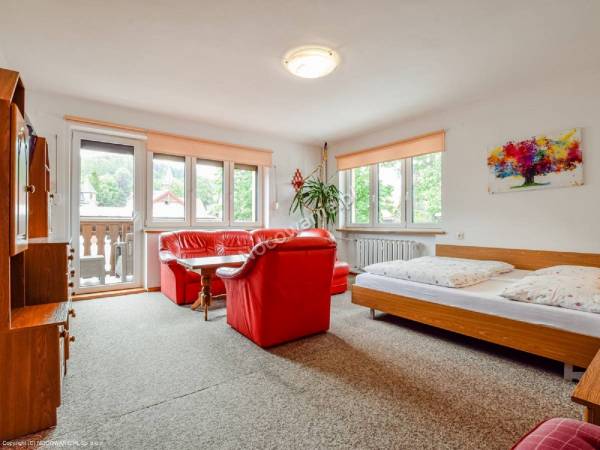 Jeden z pokoi apartamentu