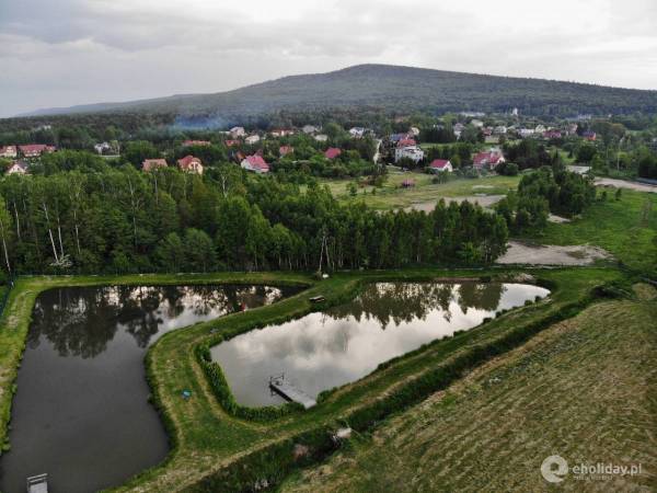 Prywatne stawy do dyspozycji gości