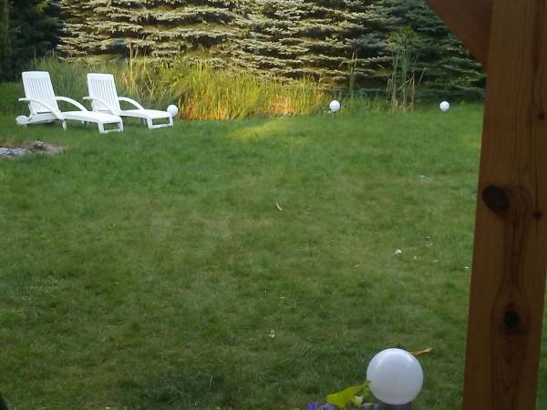 Basiówka nad jeziorem domek całoroczny