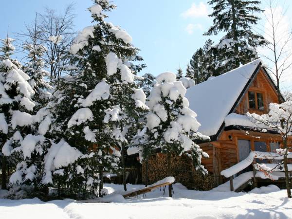 Domki Tater Chata zimą