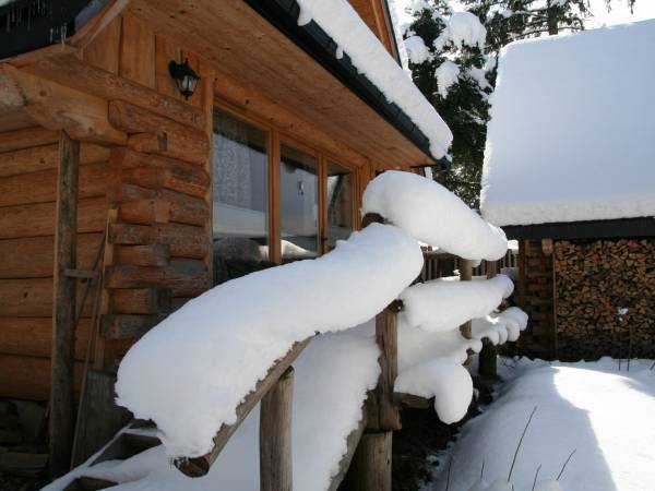 Domek Tater Chata zimą